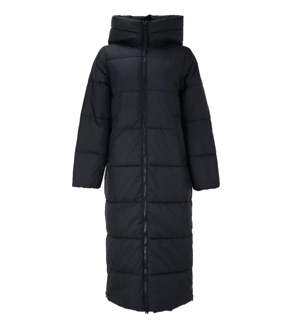 Montego Black Hooded Quilted