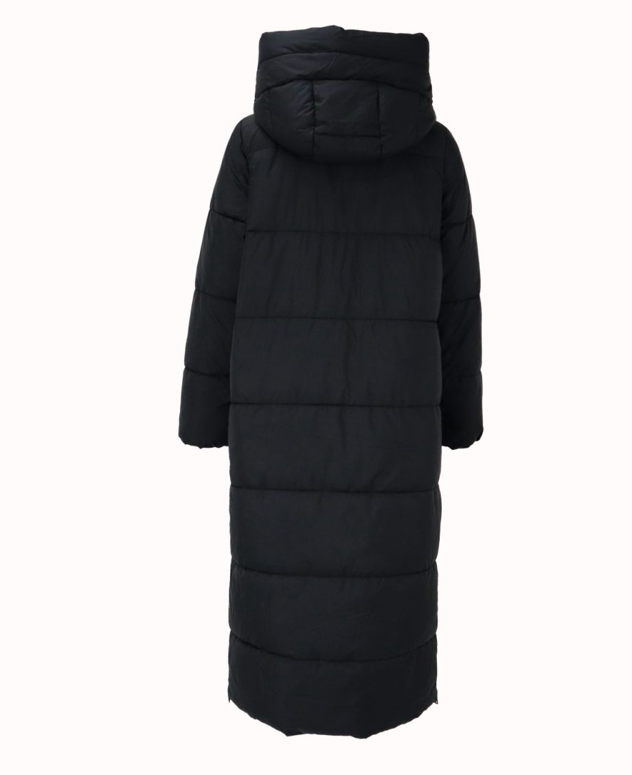 Montego Black Hooded Quilted